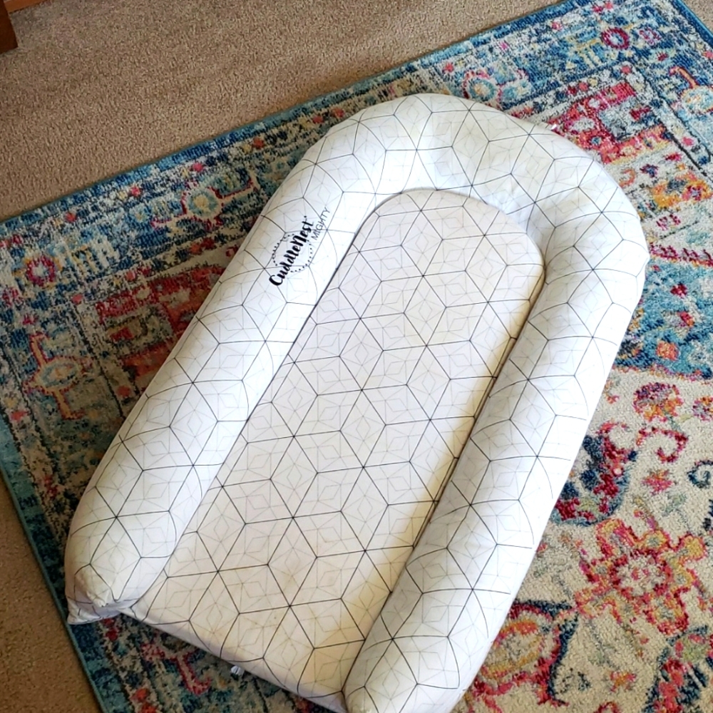 CuddleNest Mighty: Premium Toddler Lounger, Toddler Nest, Resting Station, Co-Sl